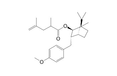 (1R,2R,3S,4R)-3-[(4-Methoxyphenyl)methyl]-1,7,7-trimethylbicyclo[2.2.1]hept-2-yl (R/S)-2,4-dimethylpent-4-enoate
