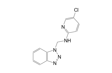 N-(1H-1,2,3-benzotriazol-1-ylmethyl)-5-chloro-2-pyridinamine