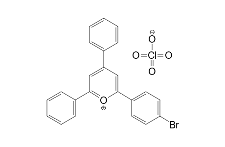 2-(p-bromophenyl)-4,6-diphenylpyrylium perchlorate