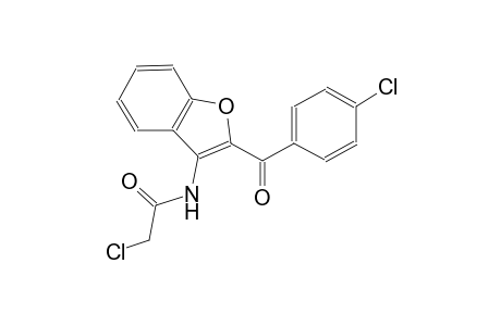 2-Chloro-N-[2-(4-chloro-benzoyl)-benzofuran-3-yl]-acetamide