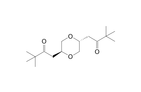 1-[(2S,5R)-5-(2-keto-3,3-dimethyl-butyl)-1,4-dioxan-2-yl]-3,3-dimethyl-butan-2-one