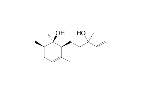 (1R,2S,6R)-1,3,6-trimethyl-2-(3-methyl-3-oxidanyl-pent-4-enyl)cyclohex-3-en-1-ol