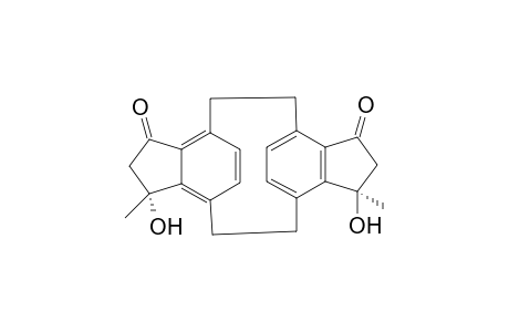 (syn,endo,endo)-19,21-Dihydroxy-19,21-dimethyl[2.2]indanonophane-17,23-dione
