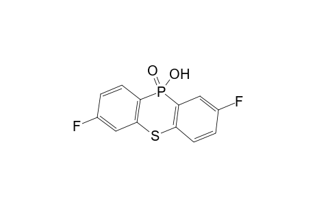 10H-Phenothiaphosphine, 2,7-difluoro-10-hydroxy-, 10-oxide