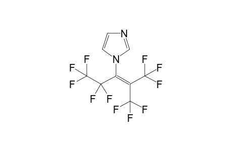 1-[1,1,1,4,4,5,5,5-octafluoro-2-(trifluoromethyl)pent-2-en-3-yl]imidazole