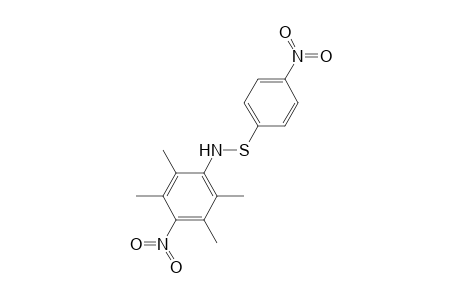 2,3,5,6-tetramethyl-4-nitro-N-(4-nitrophenyl)sulfanyl-aniline