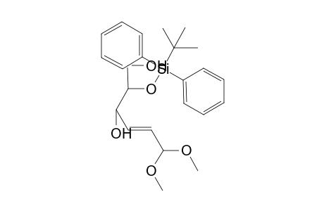 (2E,4S,5R)-5-tert-Butyldiphenylsilyloxy-4,6-dihydroxy-2-hexenal dimethyl acetal