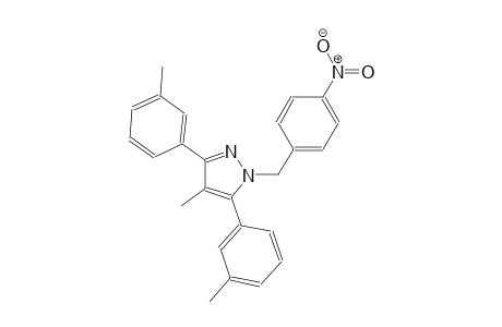 4-methyl-3,5-bis(3-methylphenyl)-1-(4-nitrobenzyl)-1H-pyrazole