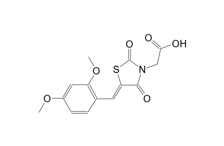 [(5Z)-5-(2,4-dimethoxybenzylidene)-2,4-dioxo-1,3-thiazolidin-3-yl]acetic acid