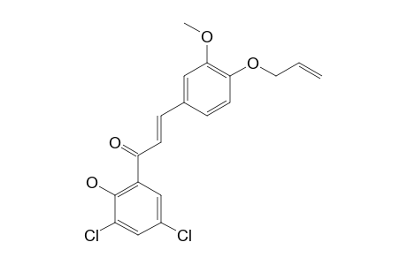 (E)-3-[4-(ALLYLOXY)-3-METHOXYPHENYL]-1-(3,5-DICHLORO-2-HYDROXYPHENYL)-PROP-2-EN-1-ONE