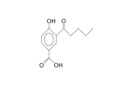 2-Hydroxy-5-carboxy-pentanophenone