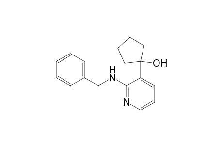 1-[2-(benzylamino)-3-pyridyl]cyclopentanol