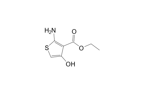 3-Thiophenecarboxylic acid, 2-amino-4-hydroxy-, ethyl ester