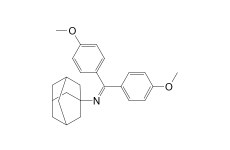 1-{[bis(4'-Methoxyphenyl)methylidene]amino}adamantane