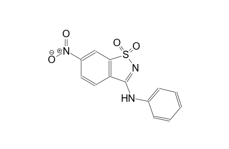 6-nitro-N-phenyl-1,2-benzisothiazol-3-amine 1,1-dioxide