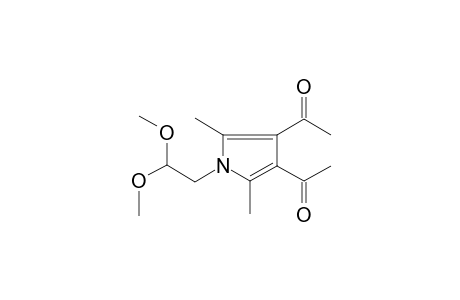 Ethanone, 1-[4-acetyl-1-(2,2-dimethoxyethyl)-2,5-dimethyl-1H-pyrrol-3-yl]-
