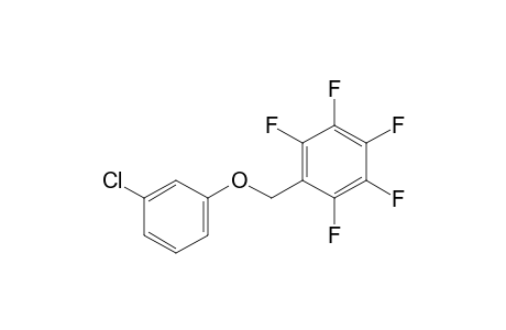 Benzene, [(3-chlorophenoxy)methyl]pentafluoro-