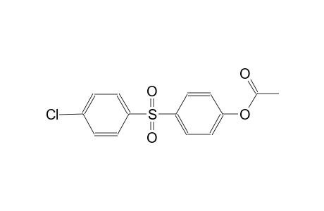 Phenol, 4-(4-chlorophenylsulfonyl)-, acetate