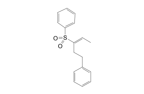 (E)-((5-Phenylpent-2-en-3-yl)sulfonyl)benzene