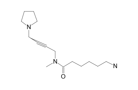 6-Aminohexanamide, N-methyl-N-[4-(1-pyrrolidinyl)-2-butynyl]-