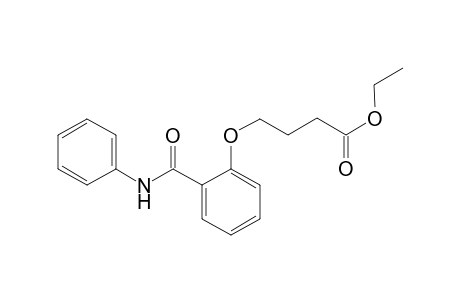 Ethyl 2-[2'-(phenylcarbamoy)phenoxy]-butanoate