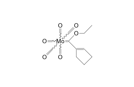 Pentacarbonyl-(1-cyclopentenyl-ethoxy-carbene)-molybdenum