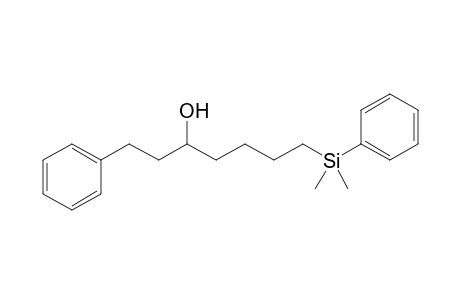 7-[dimethyl(phenyl)silyl]-1-phenyl-3-heptanol