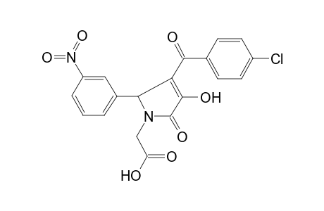 [3-(4-chloro-benzoyl)-4-hydroxy-2-(3-nitro-phenyl)-5-oxo-2,5-dihydro-pyrrol-1-yl]-acetic acid