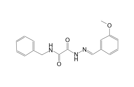 acetic acid, oxo[(phenylmethyl)amino]-, 2-[(E)-(3-methoxyphenyl)methylidene]hydrazide