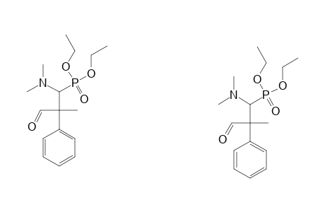 DIETHYL-1-(DIMETHYLAMINO)-2-FORMYL-2-PHENYLPROPYLPHOSPHONATE