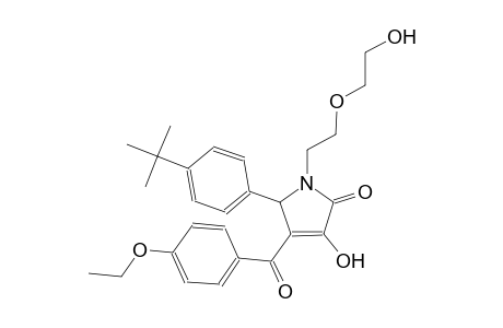 5-(4-tert-butylphenyl)-4-(4-ethoxybenzoyl)-3-hydroxy-1-[2-(2-hydroxyethoxy)ethyl]-1,5-dihydro-2H-pyrrol-2-one
