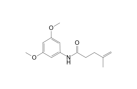 N-(3,5-dimethoxyphenyl)-4-methylpent-4-enamide