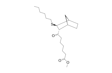 METHYL-7-(3-HEXYLTHIOBICYClO-[2.2.1]-HEPT-2-YL)-7-OXOHEPTANOATE