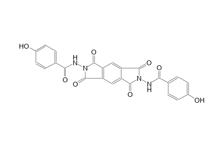 benzamide, 4-hydroxy-N-(3,5,6,7-tetrahydro-6-[(4-hydroxybenzoyl)amino]-1,3,5,7-tetraoxopyrrolo[3,4-f]isoindol-2(1H)-yl)-