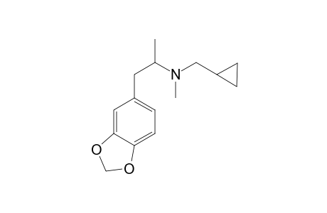 N,N-Cyclopropylmethyl-methyl-3,4-methylenedioxyamphetamine