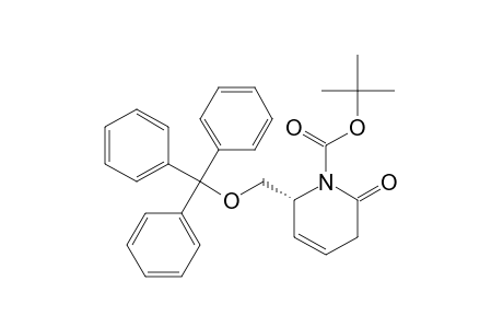 (+)-TERT.-BUTYL-(6R)-2-OXO-6-[(TRITYLOXY)-METHYL]-3,6-DIHYDROPYRIDIN-1(2H)-CARBOXYLATE