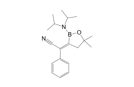 (E)-2-DIISOPROPYLAMINO-3-CYANOBENZYLIDENE-5,5-DIMETHYL-1,2-OXABOROLANE