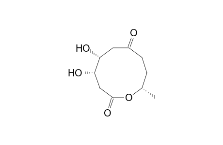 2,7-Oxecanedione, 4,5-dihydroxy-10-methyl-, [4S-(4R*,5R*,10S*)]-