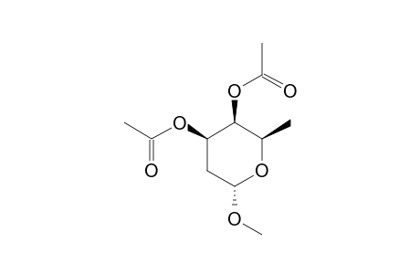 METHYL-3,4-DI-O-ACETYL-2,6-DIDEOXY-ALPHA-D-LYXO-HEXOPYRANOSE