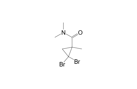 Cyclopropanecarboxamide, 2,2-dibromo-N,N,1-trimethyl-