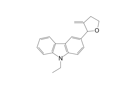9-ethyl-3-(3-methylideneoxolan-2-yl)carbazole