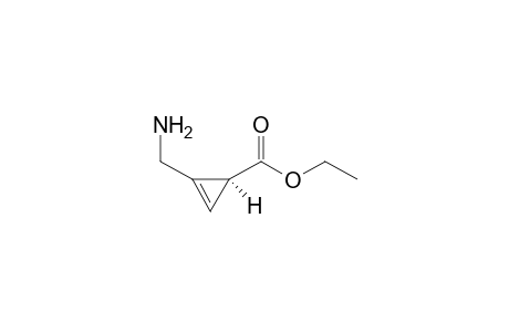 (1S)-2-(aminomethyl)-1-cycloprop-2-enecarboxylic acid ethyl ester