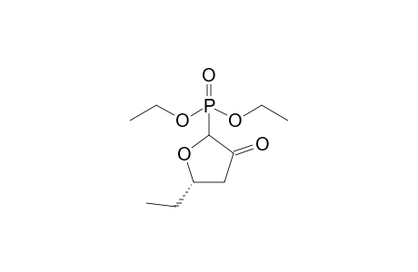 (5S)-2-diethoxyphosphoryl-5-ethyl-3-oxolanone