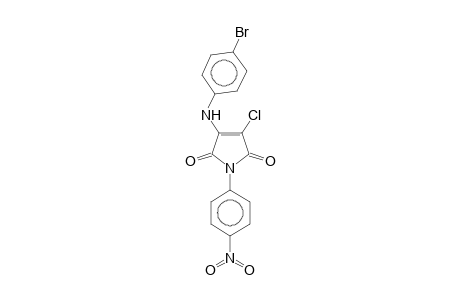 3-(4-Bromoanilino)-4-chloro-1-(4-nitrophenyl)-1H-pyrrole-2,5-dione