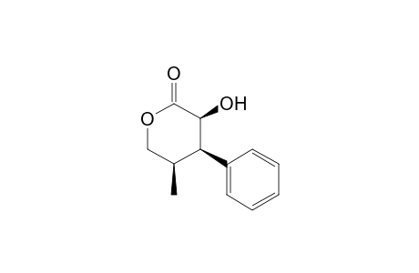 (2S,3R,4R)-2-Hydroxy-4-methyl-3-phenyl-.delta.-valerolactone