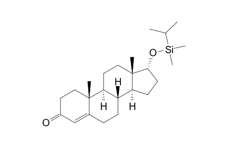 Androst-4-en-3-one, 17-[[dimethyl(1-methylethyl)silyl]oxy]-, (17.alpha.)-