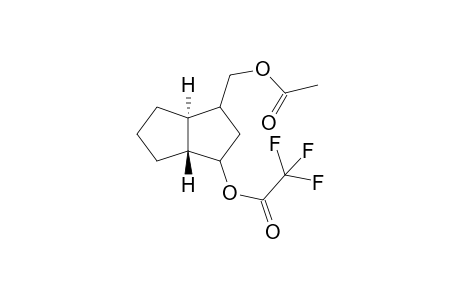 trans-2-Acetoxymethyl-4-trifluoroacetoxybicyclo[3.3.0]octane