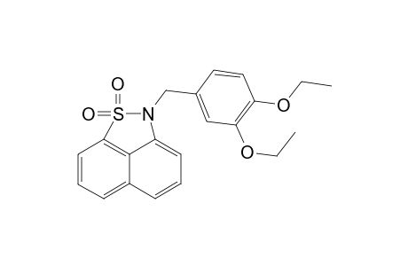 2-(3,4-Diethoxy-benzyl)-2H-naphtho[1,8-cd]isothiazole 1,1-dioxide