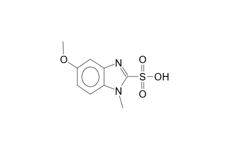 1-methyl-2-sulphonyl-5-methoxybenzimidazole