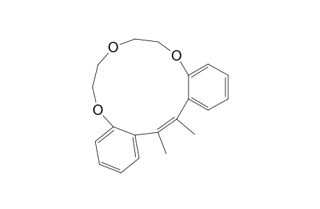 Dibenzo[h,l][1,4,7]trioxacyclotridecin, 6,7,9,10-tetrahydro-16,17-dimethyl-, (Z)-